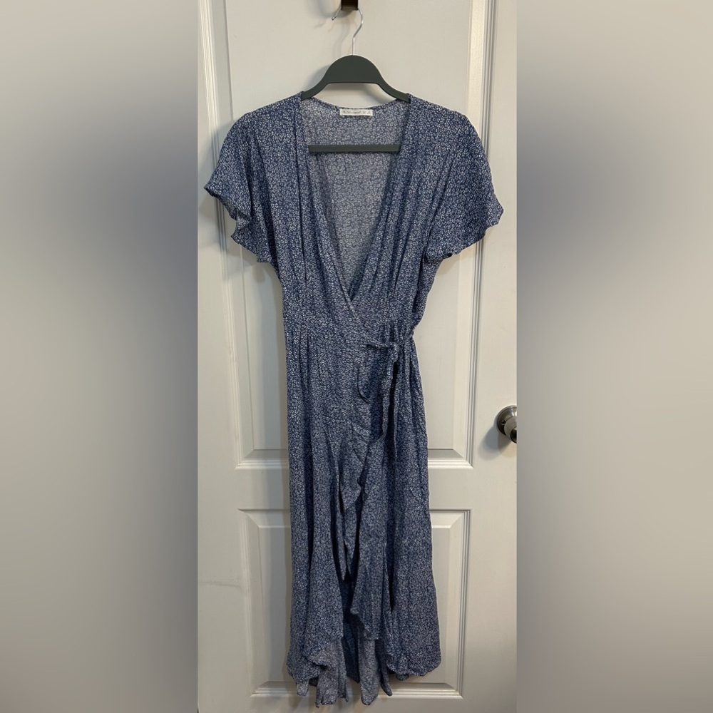 R. Vivimos Wrap Dress